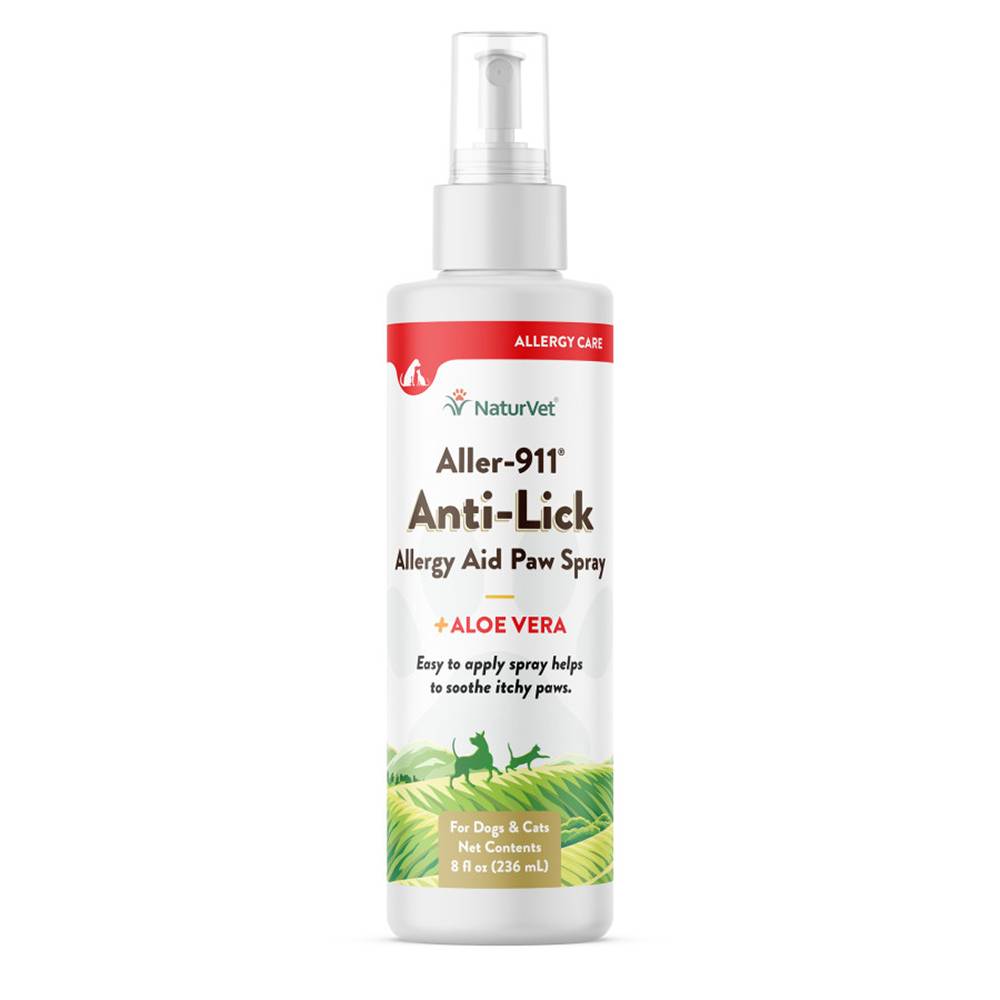 NatureVet Aller-911 Anti-Lick Paw Spray 8oz