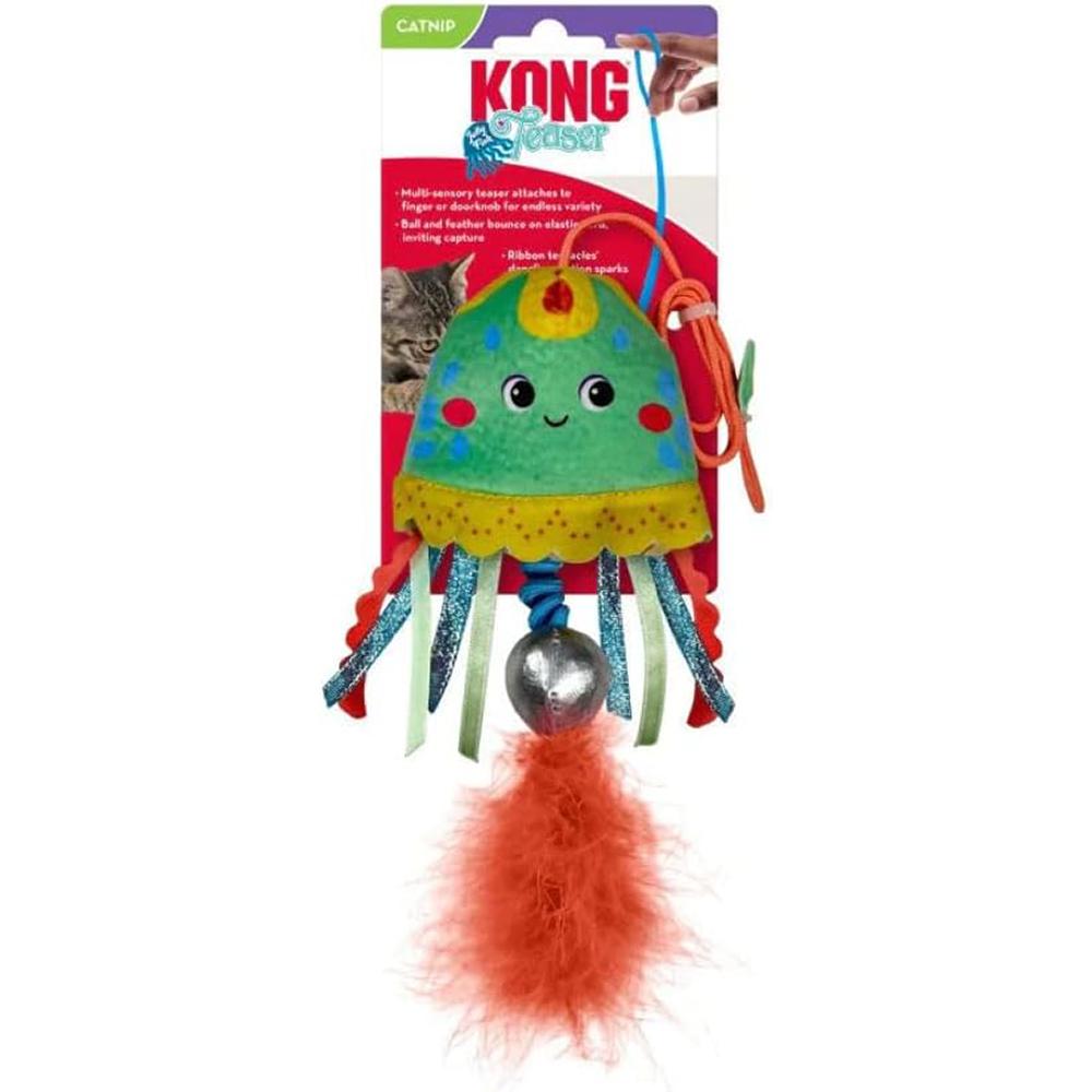 Kong Teaser Jellyfish Cat Playtime Toy