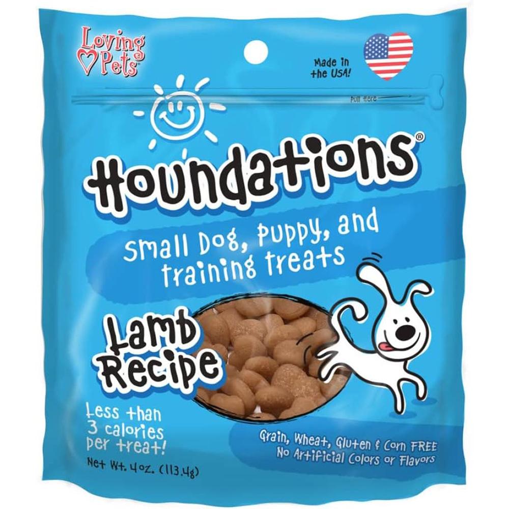 Loving Pets Houndations Lamb Training Treats 4oz