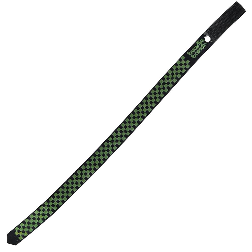 Beastie Band Cat Collar Checkerboard (Green)