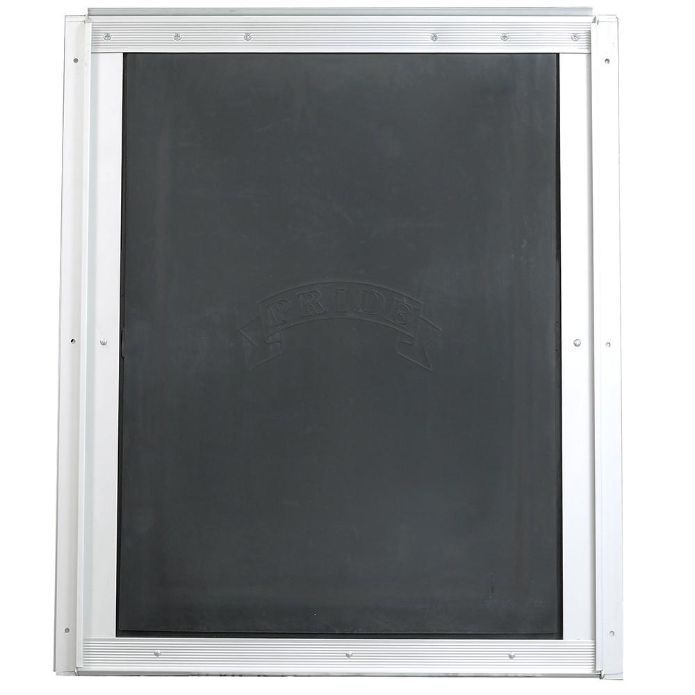 Pride Anodized Silver Pet Door XLarge XLD600 Used