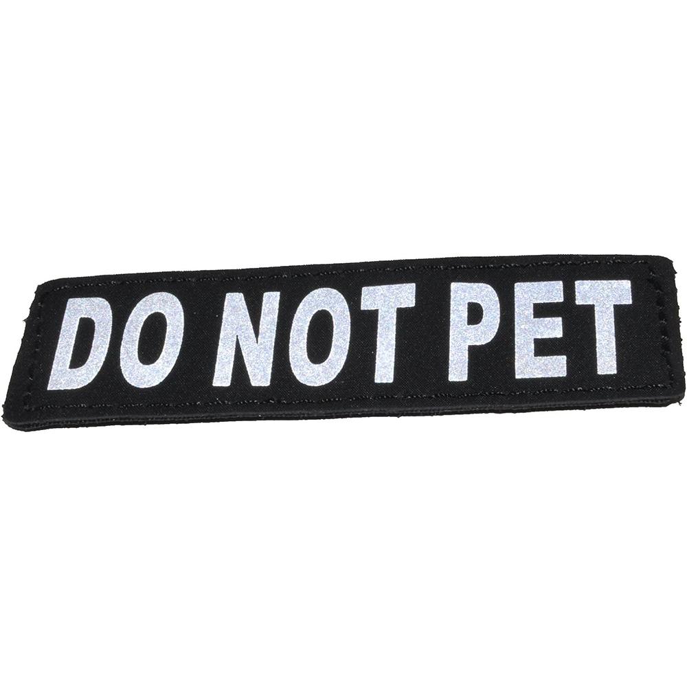 Removable Velcro Patch Do Not Pet Small / Medium