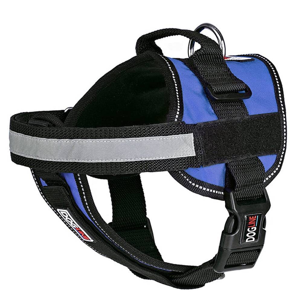 Unimax Multi Purpose Large Blue Dog Harness 