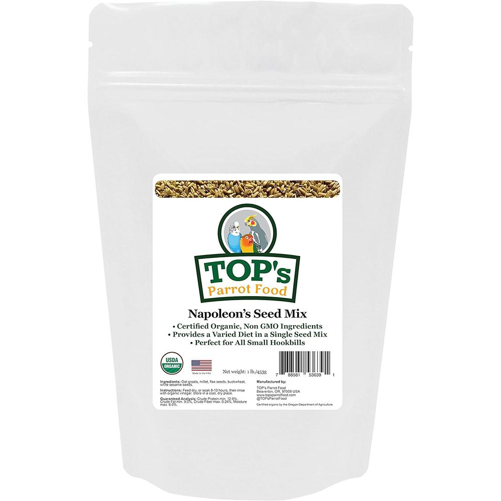 TOP's Napolean Seed Mix Bird Food 1Lb.