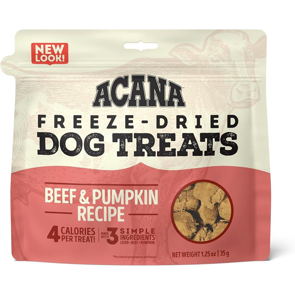 Acana Dog Treat Beef and Pumpkin 1.25oz