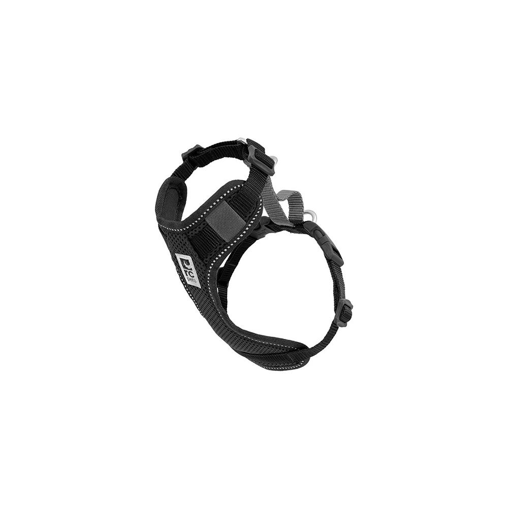 Moto Small Black Control Seatbelt Harness for Dogs