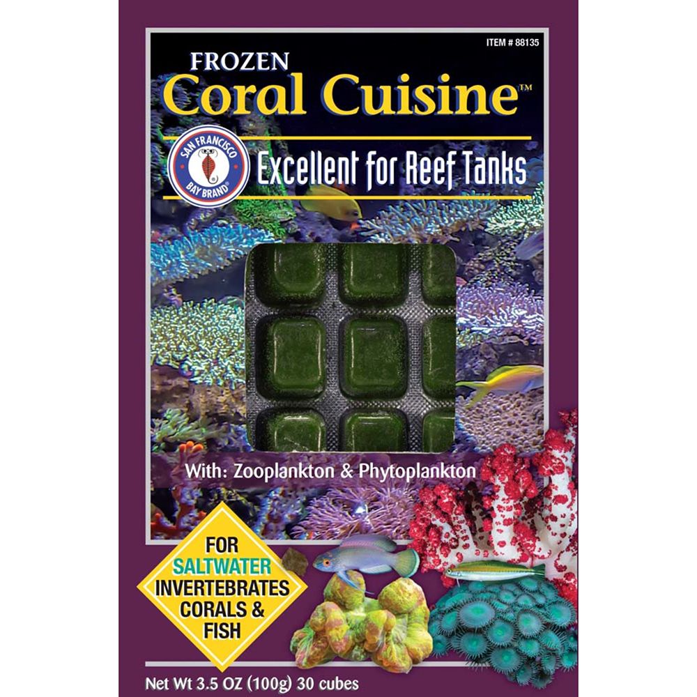 Frozen Coral Cuisine 3.5 oz