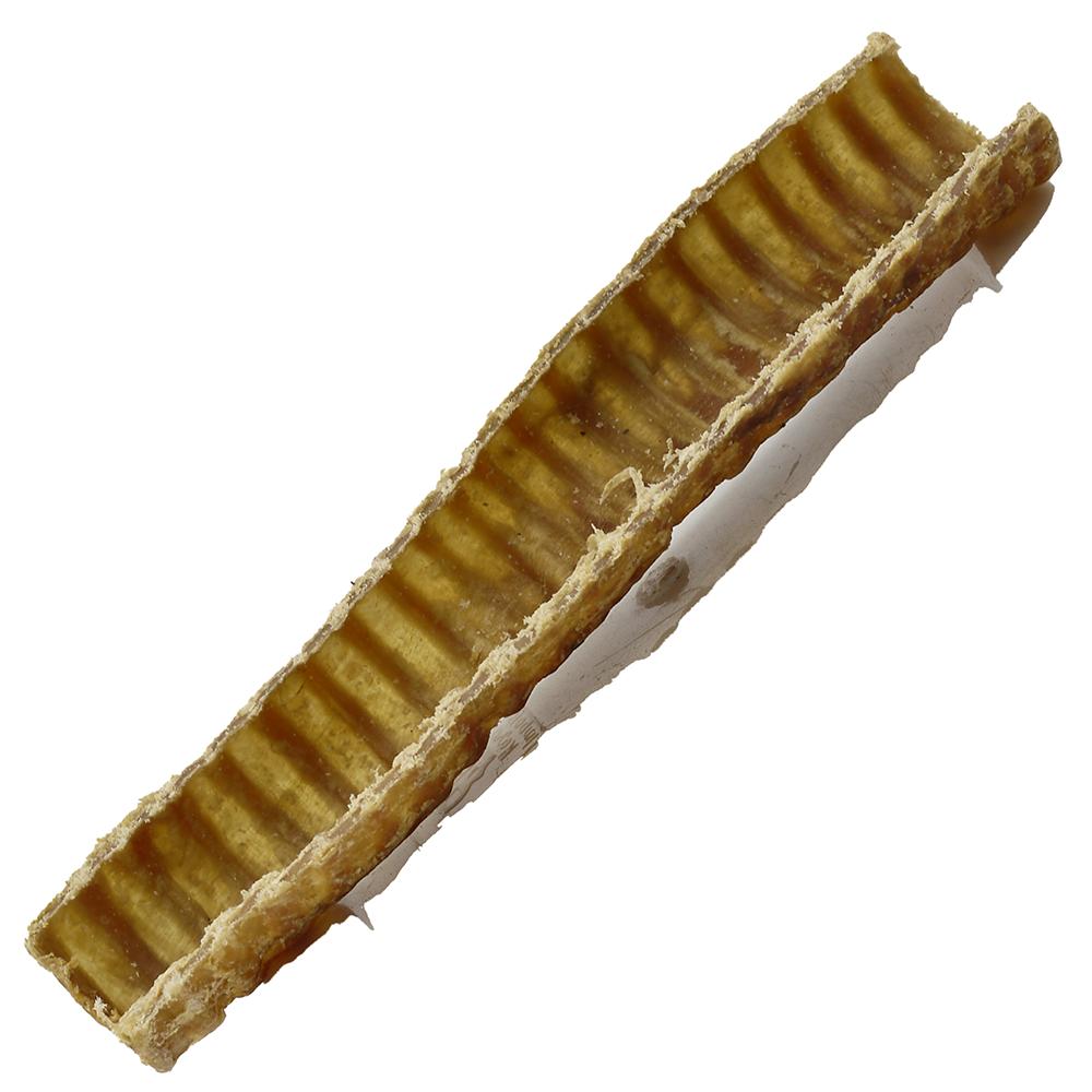 Gourmet Dog Treat Flat Beef Trachea 6 inch