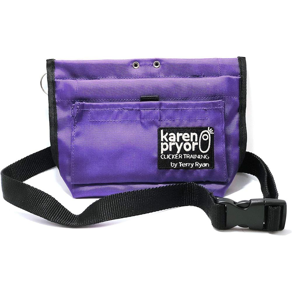 Karen Pryor Choice Clicker Dog Treat Bag Purple