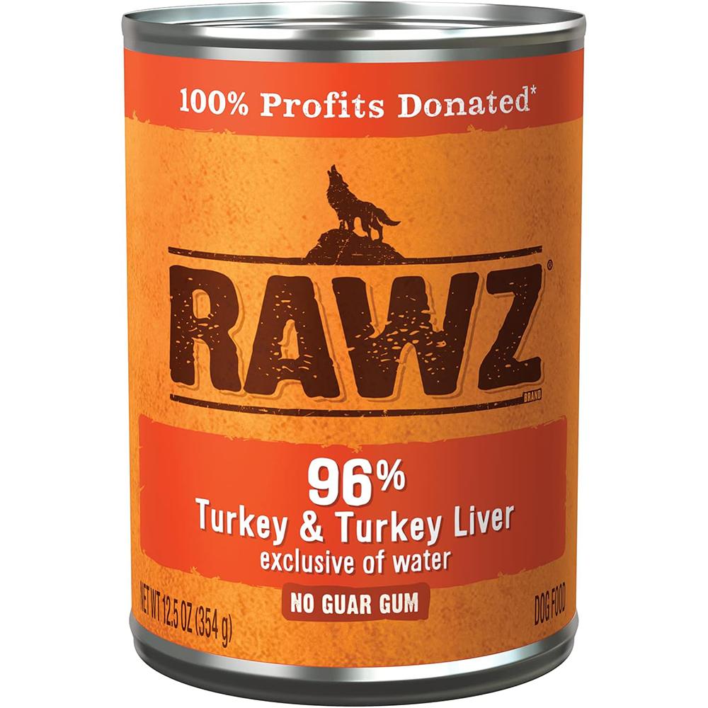 Rawz 96% Turkey and Turkey Liver 12 Case