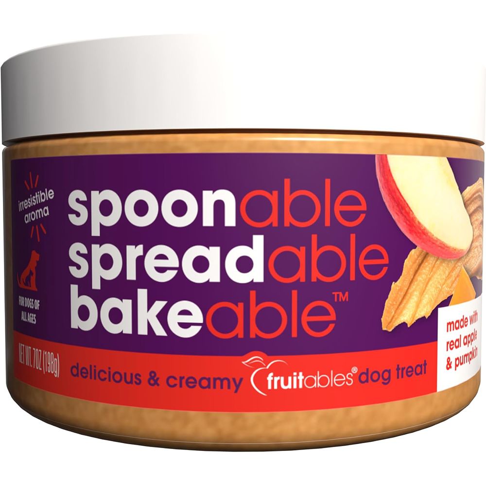 Fruitables Spreadable Apple Pumpkin Treat for Dogs