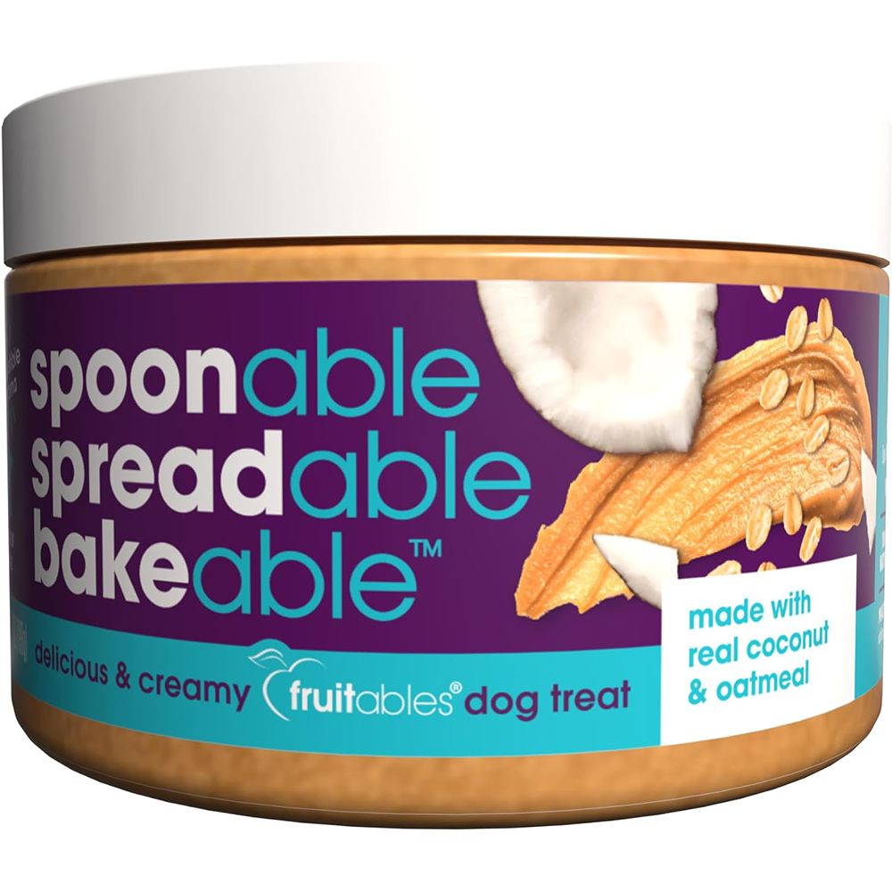 Fruitables Spreadable Coconut Oatmeal Treat for Dogs