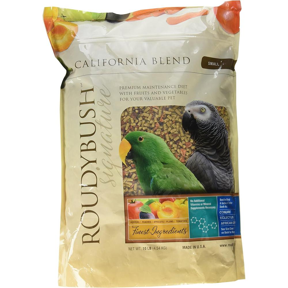 Roudybush California Blend Small Pellet Bird Food 10Lb
