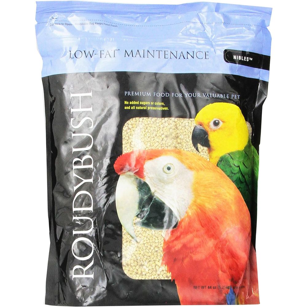 Roudybush Low Fat Bird Food Pellet Nibbles 44oz