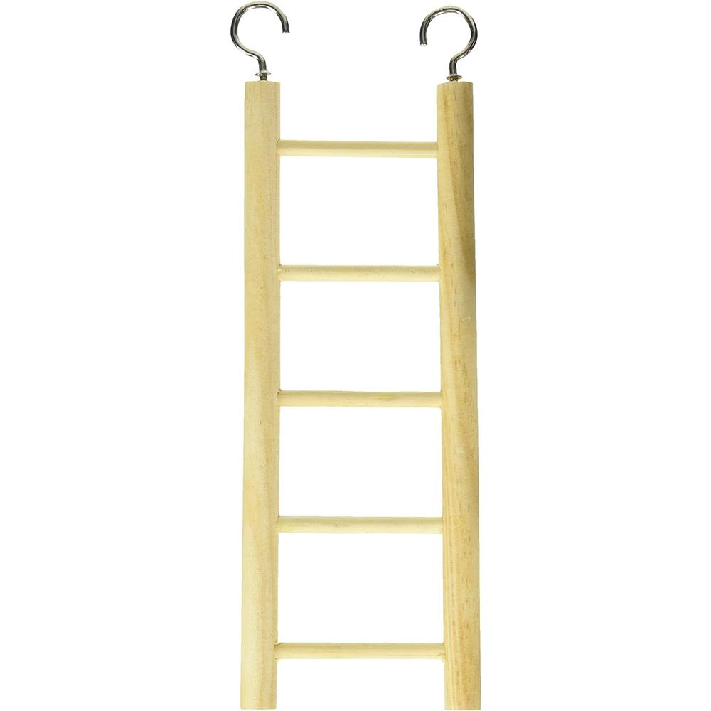 5 Rung Wooden Small Bird Ladder