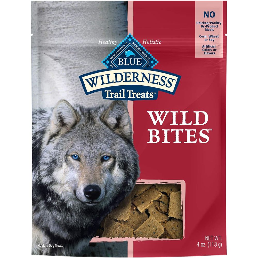 Blue Trail Treats Salmon Soft Bites Treat for Dogs 4-oz