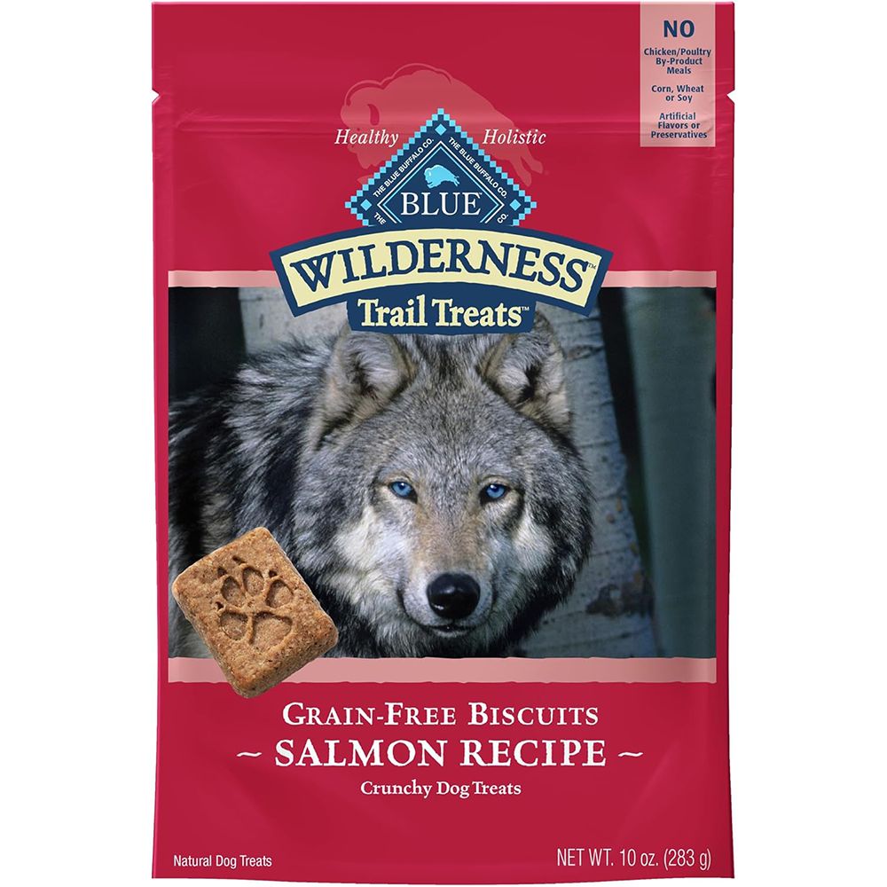 Blue Trail Treats Salmon Biscuit Treat for Dogs 10-oz