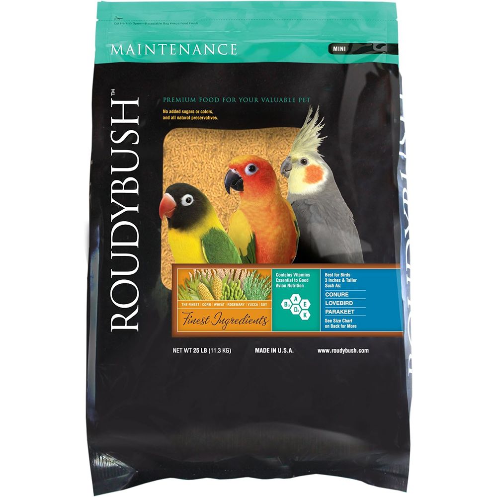 Roudybush Daily Maintenance Bird Food Pellet Mini 20 Lb