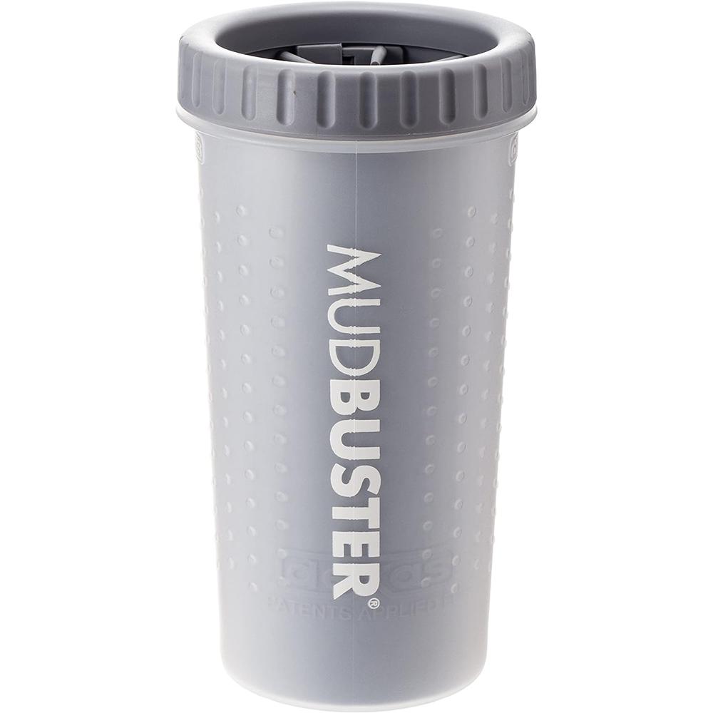 MudBuster Dog Paw Cleaning Tumbler Large Grey