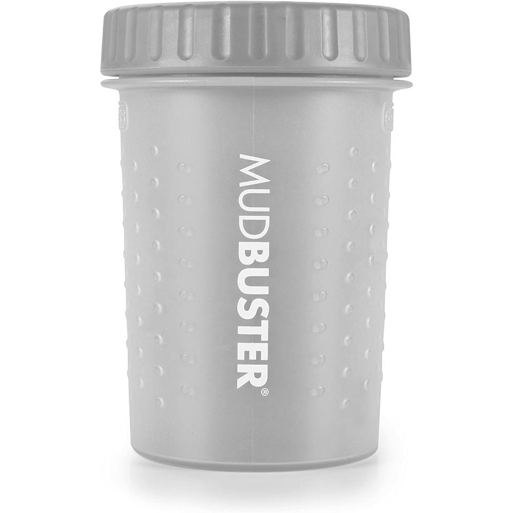 MudBuster Dog Paw Cleaning Tumbler Grey Medium