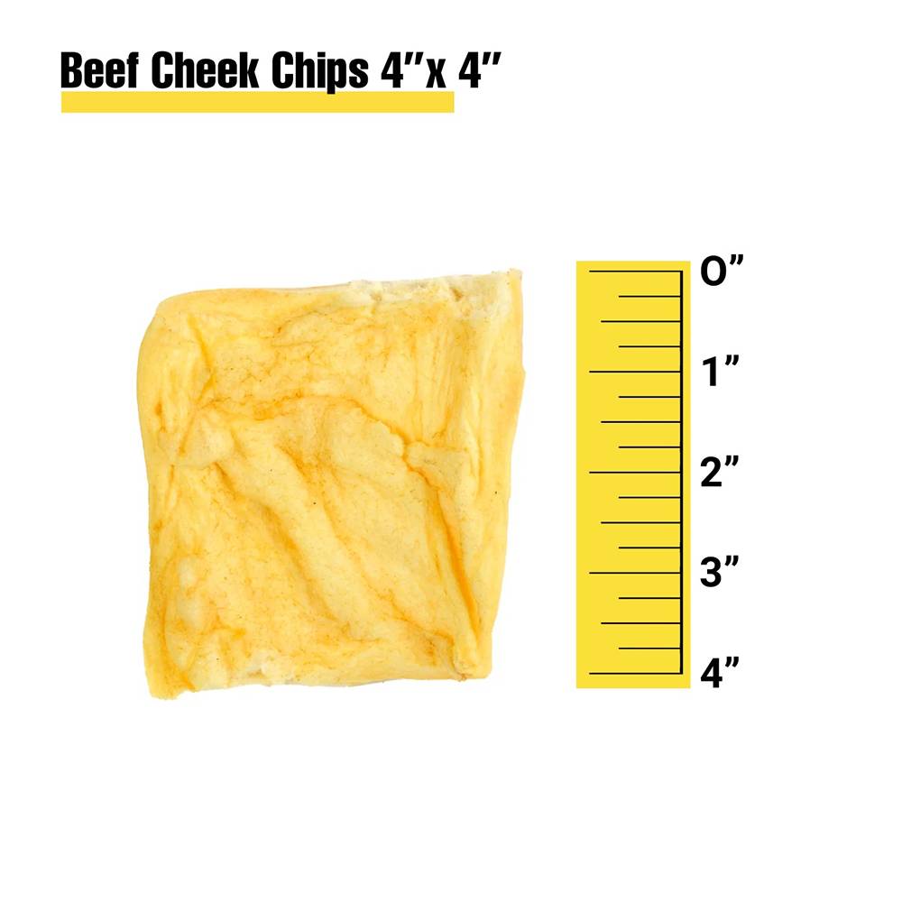 Gourmet Dog Treat Beef Cheek Chip 