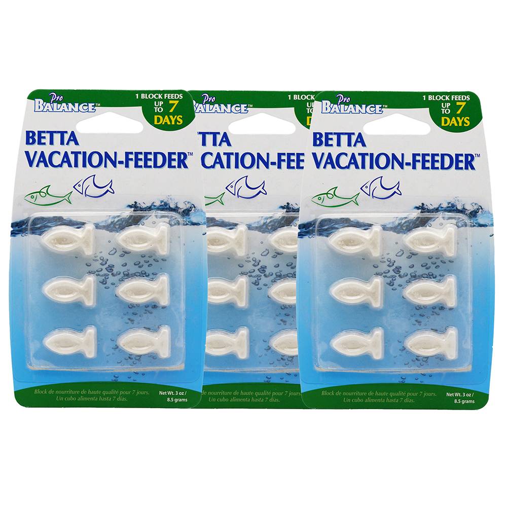 Pro Balance Betta Vacation Fish Food Three Pack