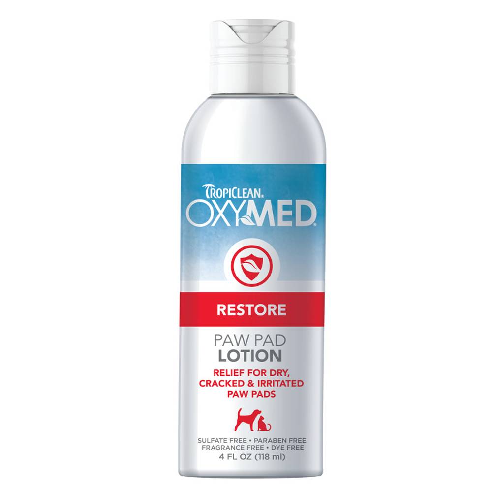 TropiClean OxyMed Paw Restore Lotion 8oz