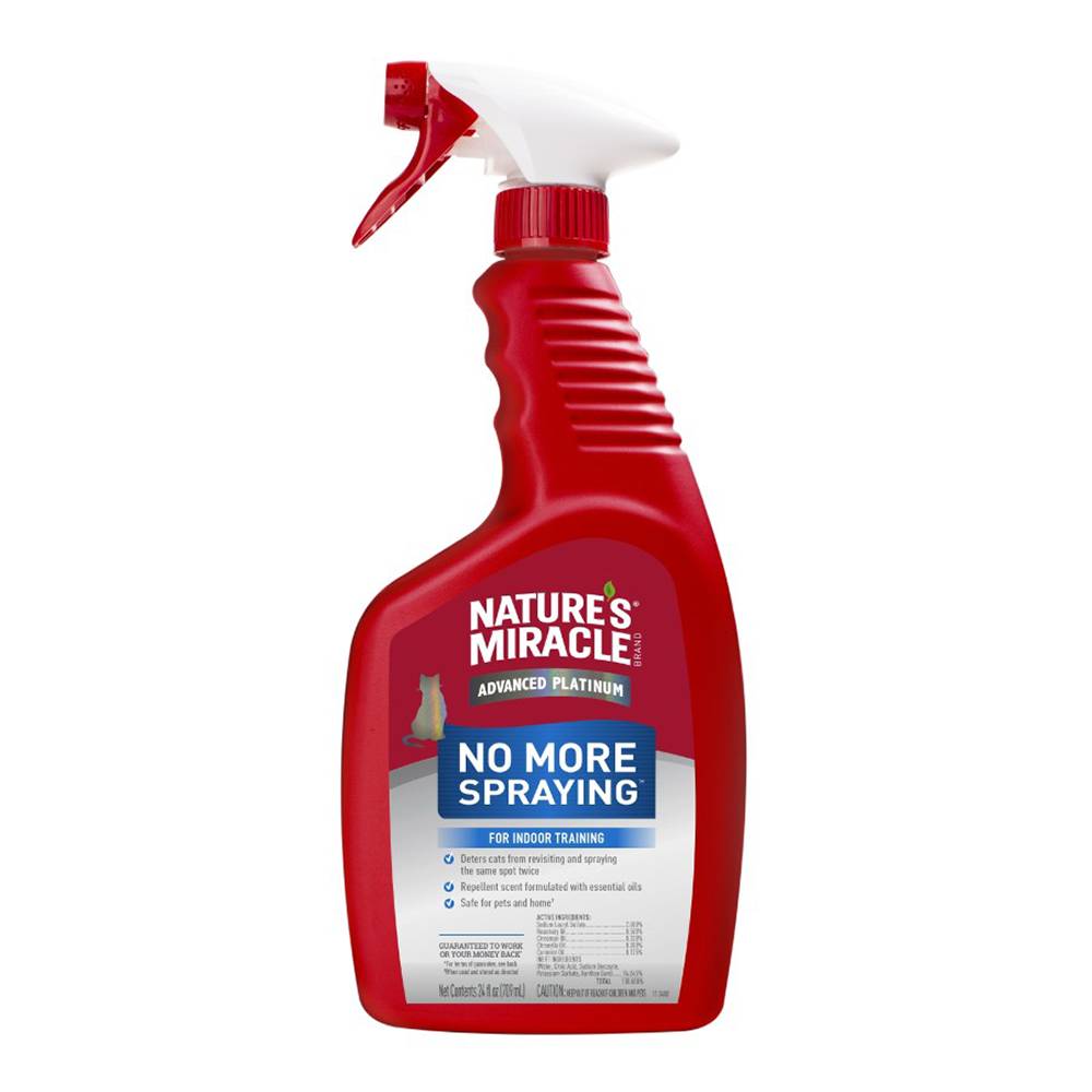 Natures Miracle Advanced Platinum Cat No Spray RTU 24oz