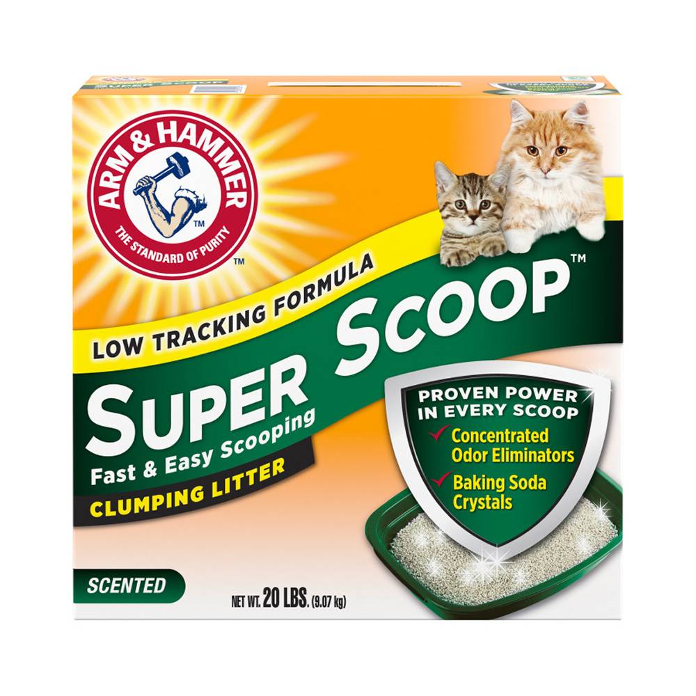 Arm and Hammer Super Scoop Scented Cat Litter 14lb