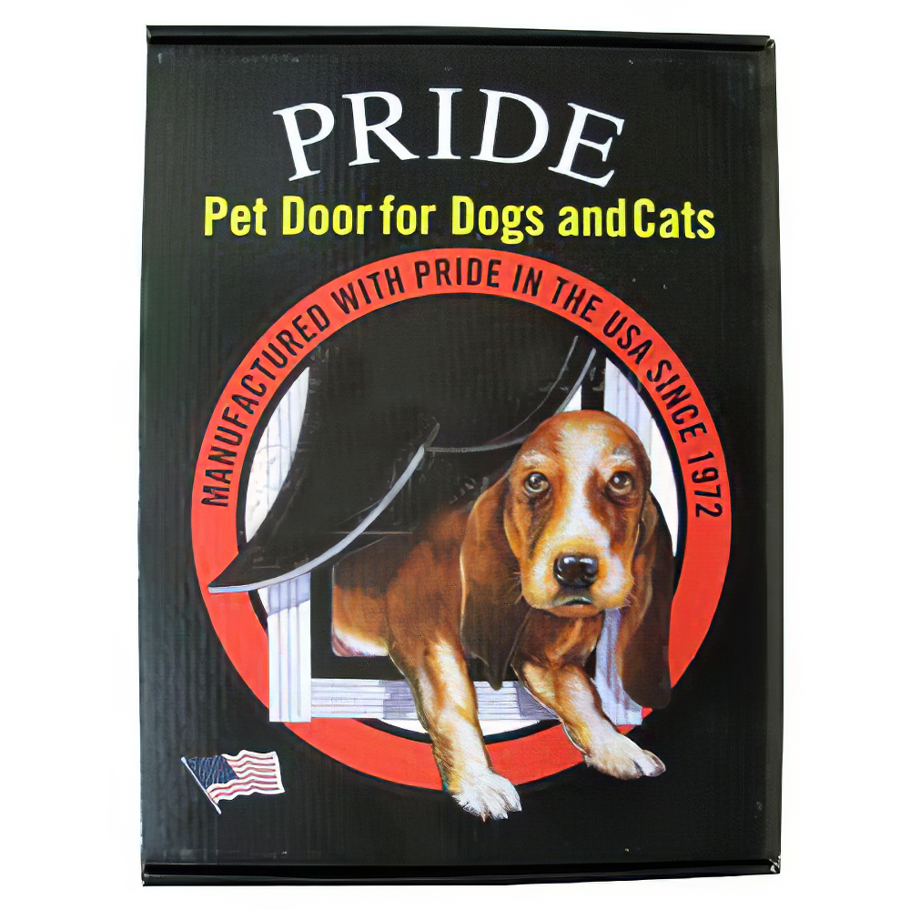 Pride Anodized Silver Pet Door Large LD500