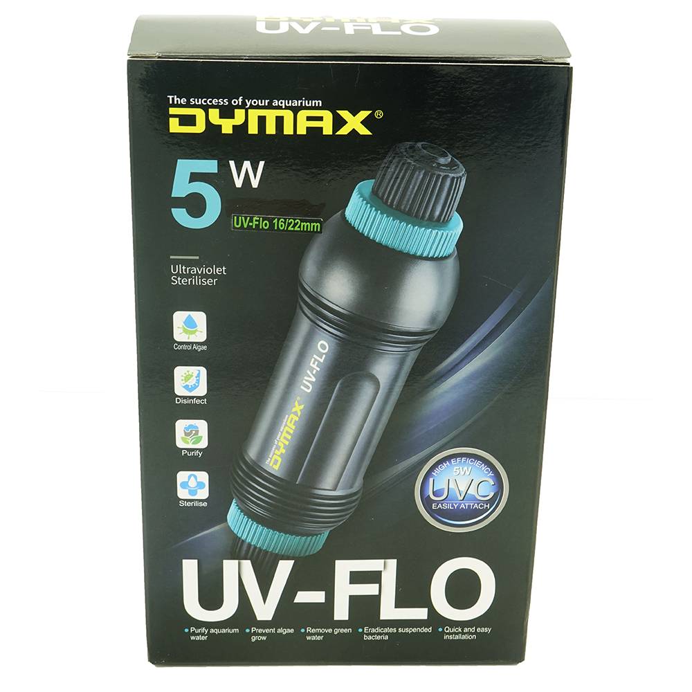 Dymax Flo Inline UV Steriliser for Canistor Filters