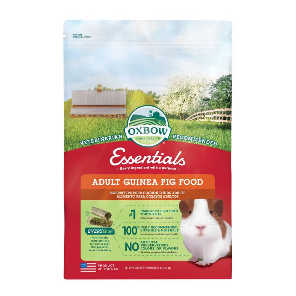 Oxbow Cavy Cuisine Adult Guinea Pig Food 10Lbs.