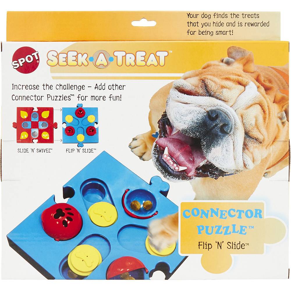 Spot Seek-A-Treat Flip'n Slide Puzzle for dogs