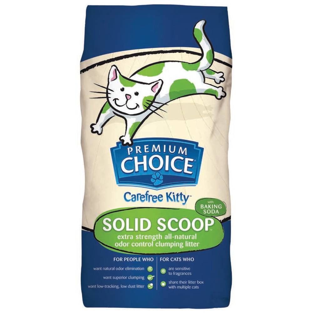 Carefree Scoop All Natural Cat Litter 25Lb Unscented