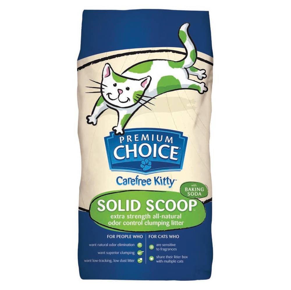 Carefree Scoop All Natural Cat Litter 50Lb Unscented