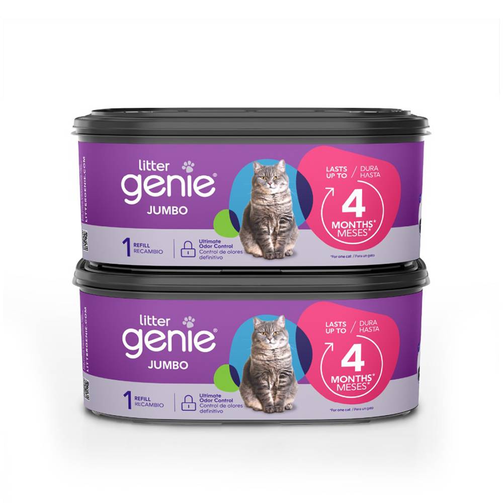 Litter Genie Plus Jumbo Refill Two Pack