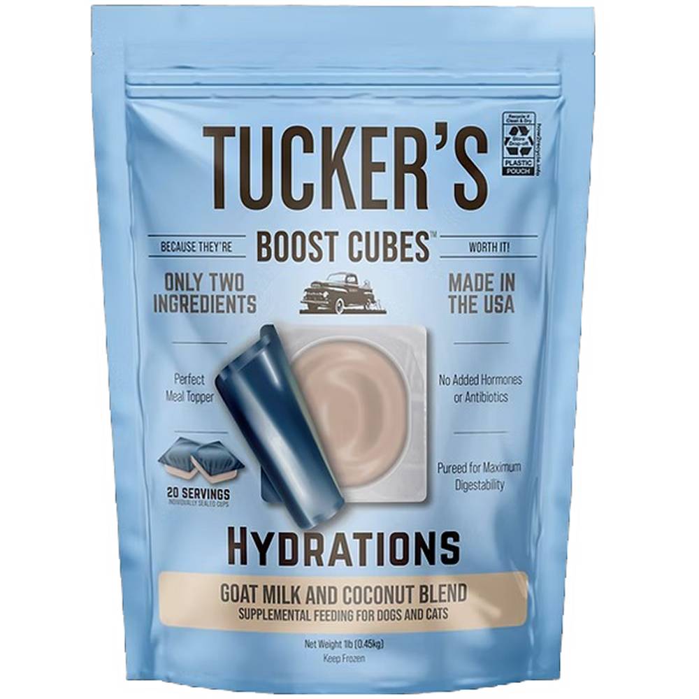 Tuckers Frozen Boost Cubes Goats Milk 1lb