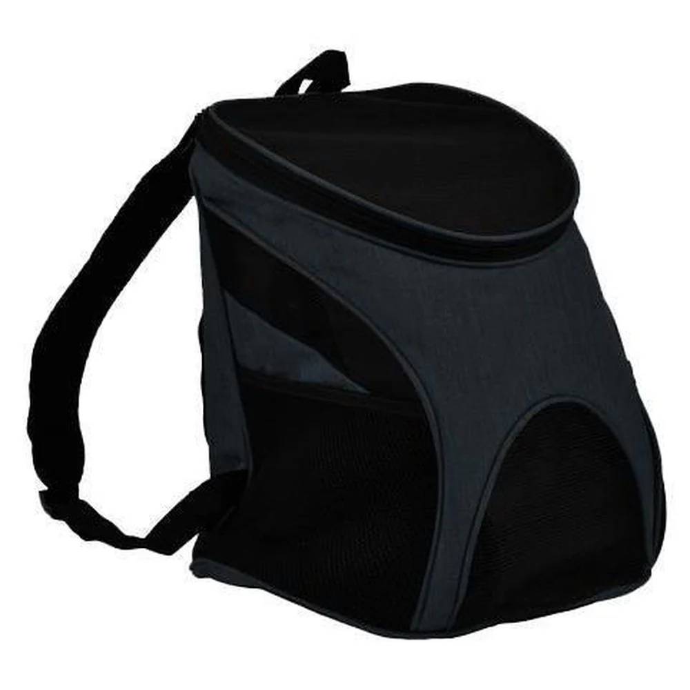 Pet Carrier Back Pack Large Black 11x12.6x17.3