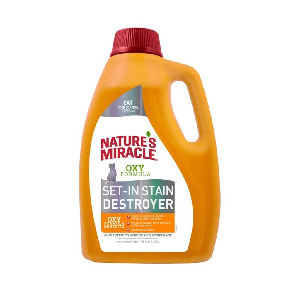 Natures Miracle Cats Oxyboost Gallon Stain and Odor Remover