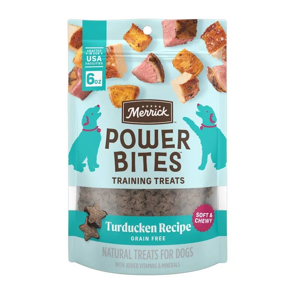 Merrick Power Bites Turducken 6oz