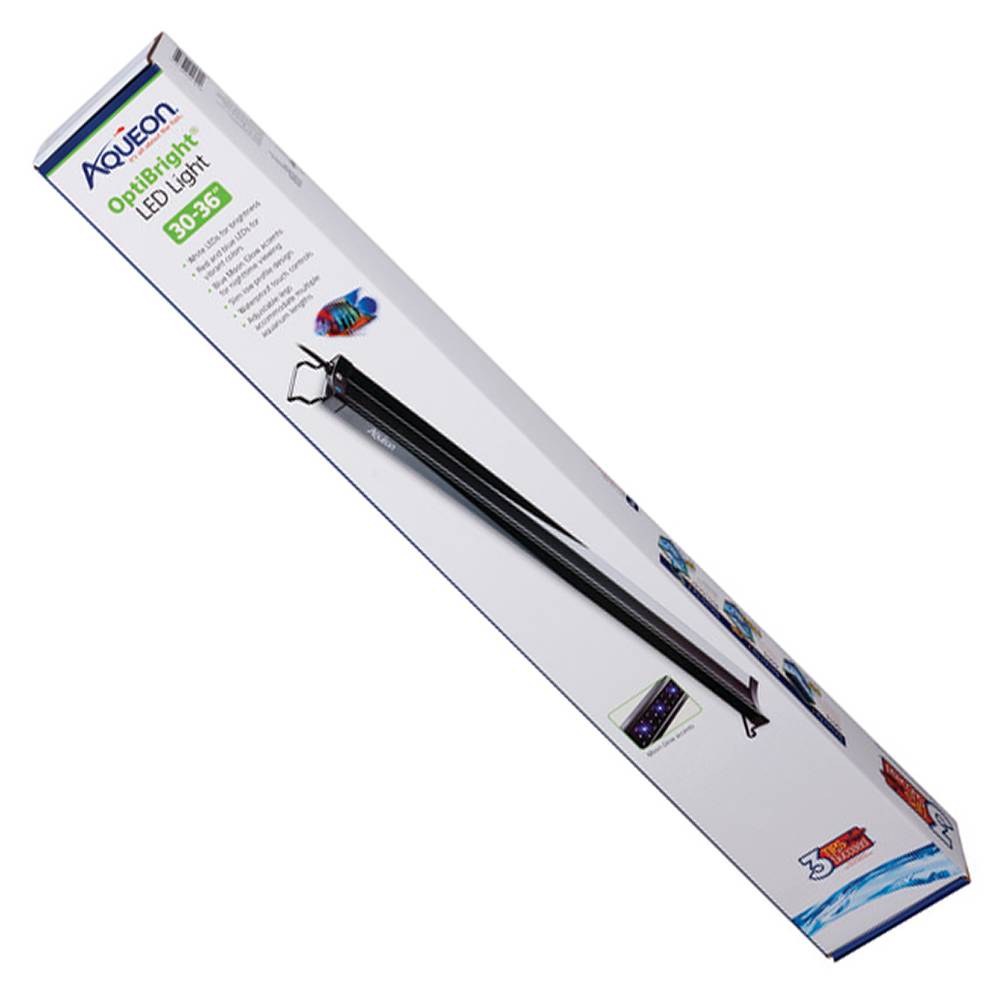Aqueon LED OptiBright Aqurium Light Fixture 30 - 36 inch