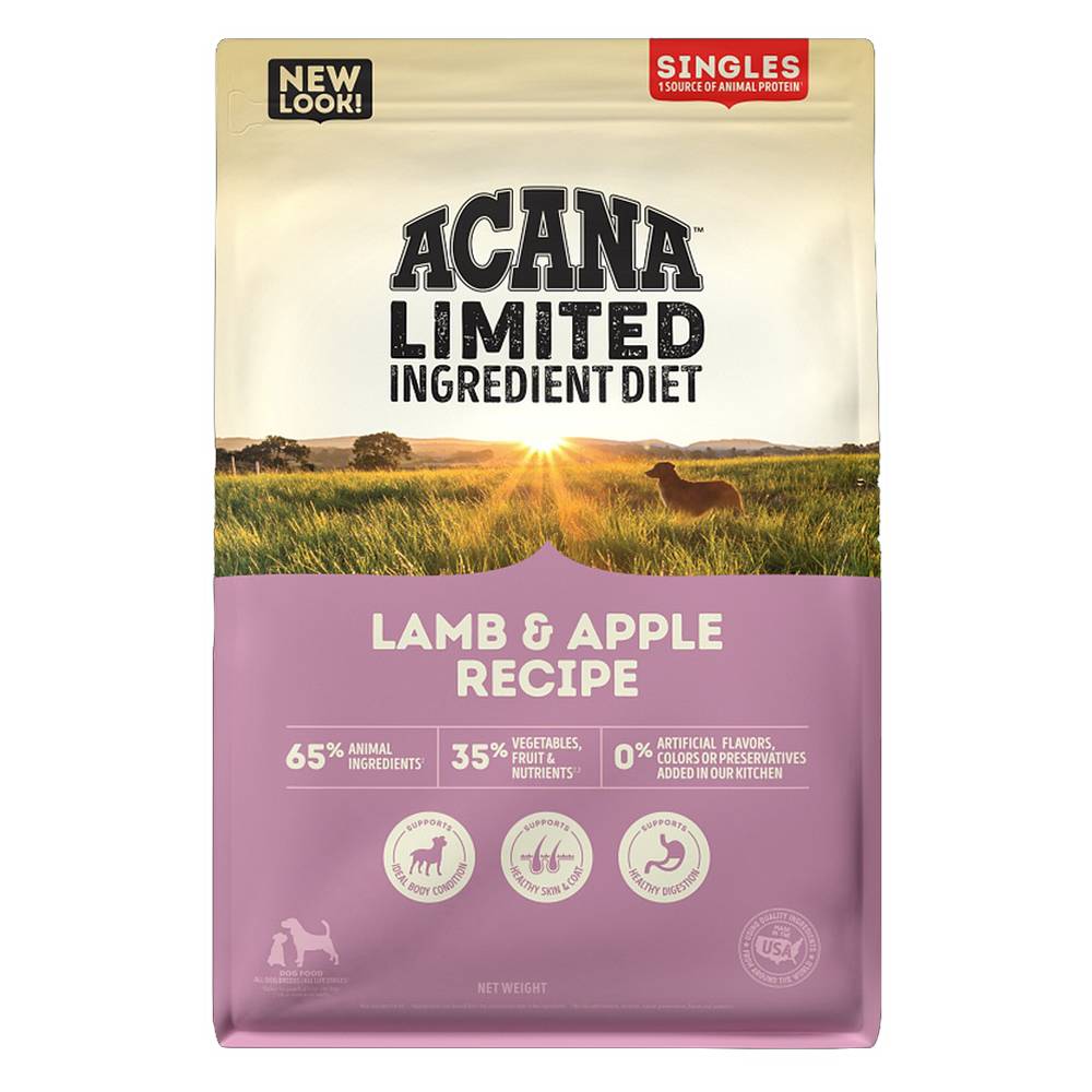 ACANA Singles Limited Ingredient Lamb and Apple 22.5lb