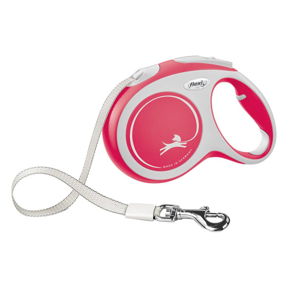Flexi Comfort Large Red Retractable Tape Dog Leash