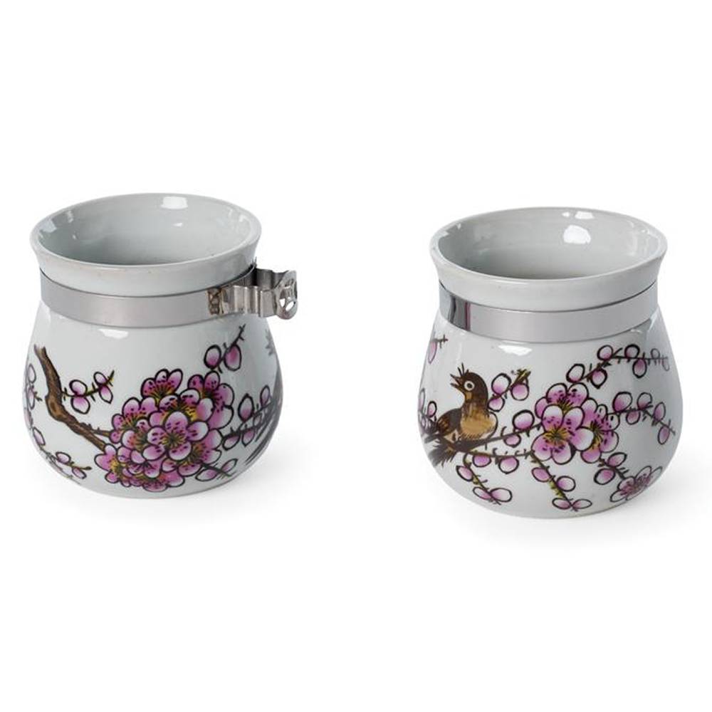 Ceramic Bird Cups for Cages with Half Inch Bar Spacing