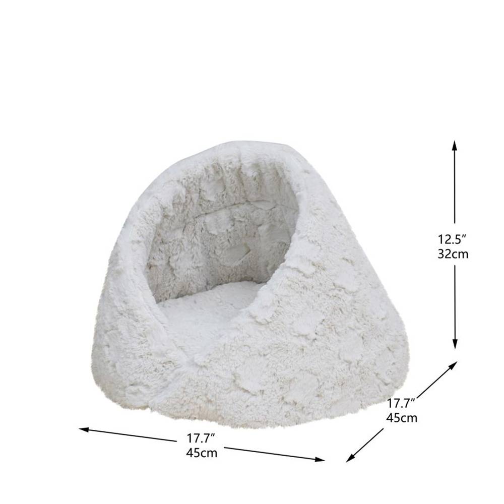 PetPals Rose Cradle Pet Bed 17-inch