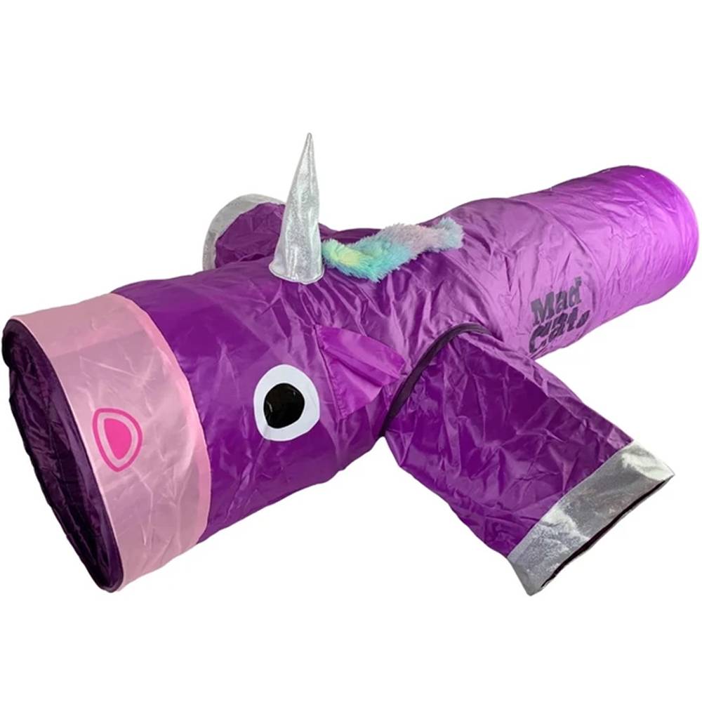 Mad Cat Unicorn Tunnel Cat Tunnel 38-inch