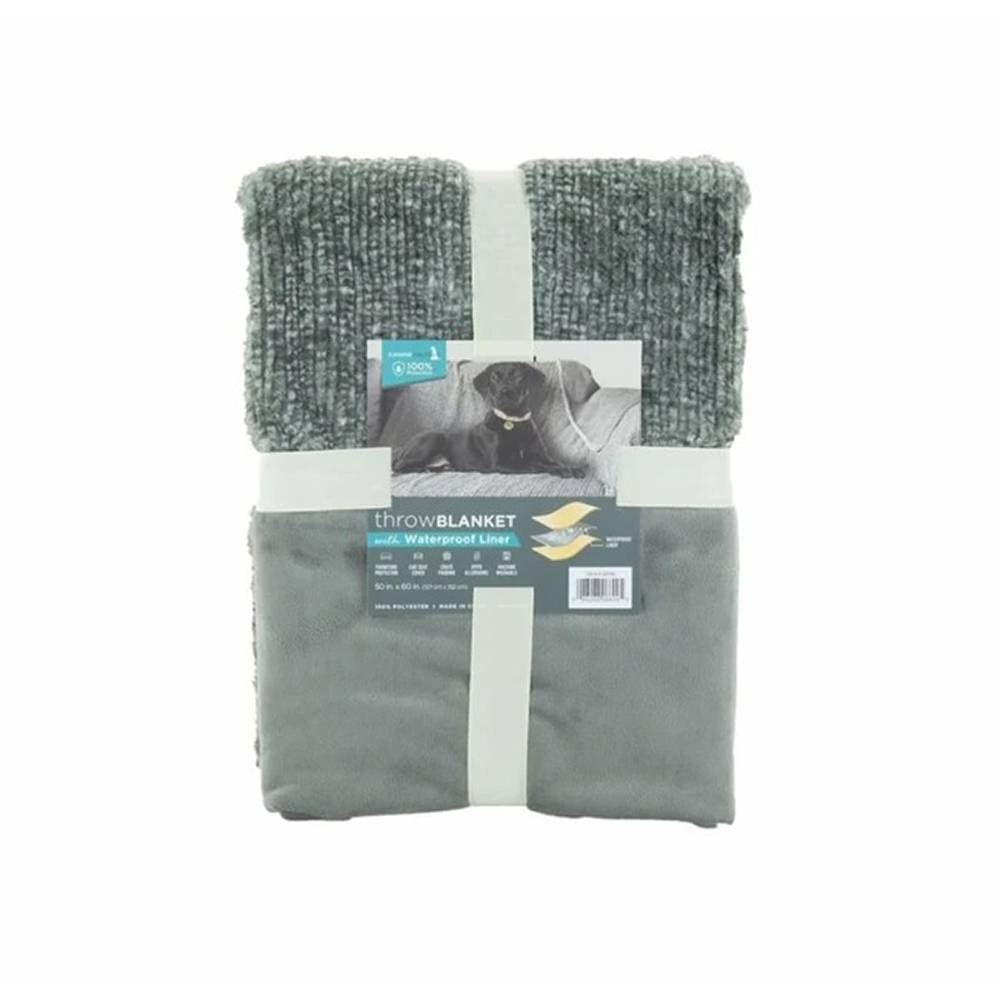 Blanket Throw Charcoal
