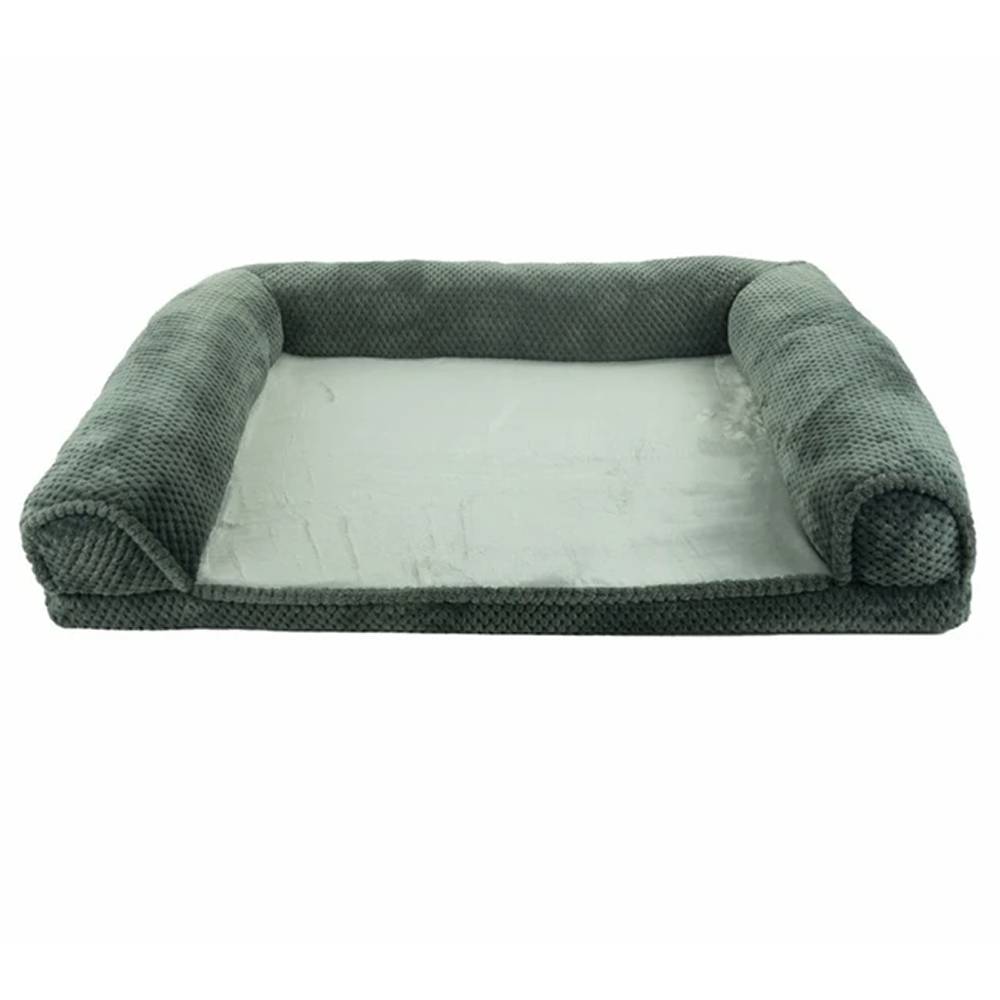 Alree Bolster Bed Dark Grey 36 x 27