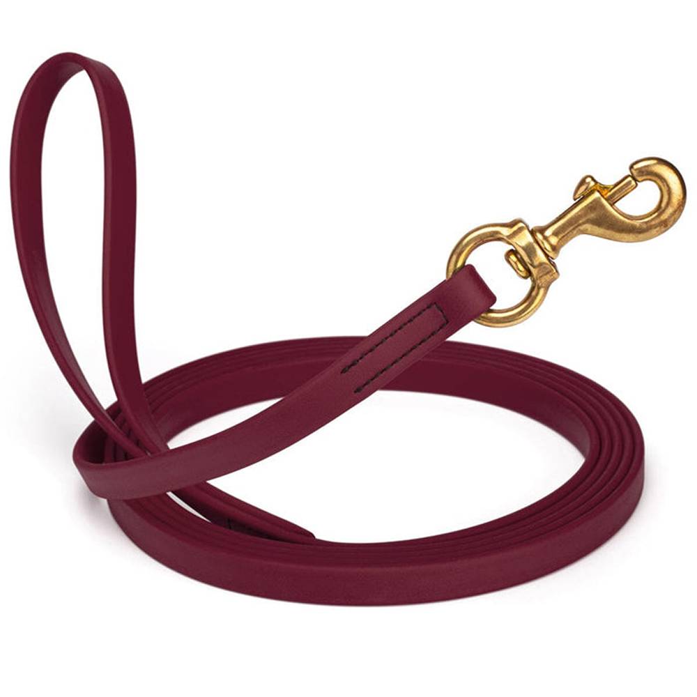 Viper Biothane Long Line Dog Lead Merlot Burgundy 10ft