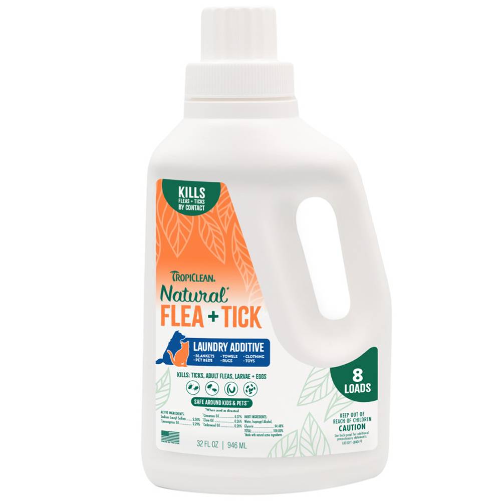 TropiClean Natural Flea and Tick Laundry Additive 32oz